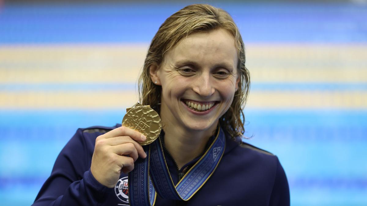 Katie Ledecky, la estrella estadounidense de natación