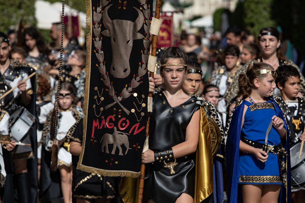Desfile infantil de Carthagineses y Romanos
