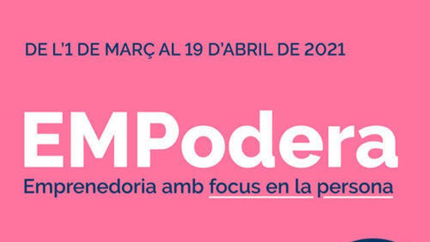 Cartell de la formació «EMPodera-Dones amb Idees 2021»