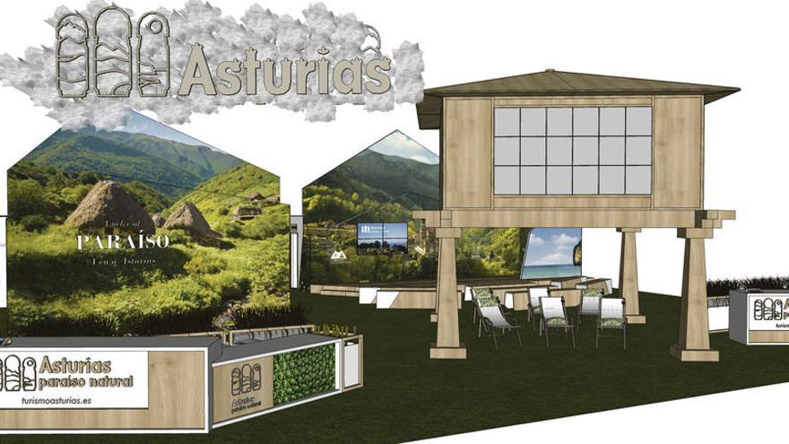 Imagen virtual del nuevo stand.