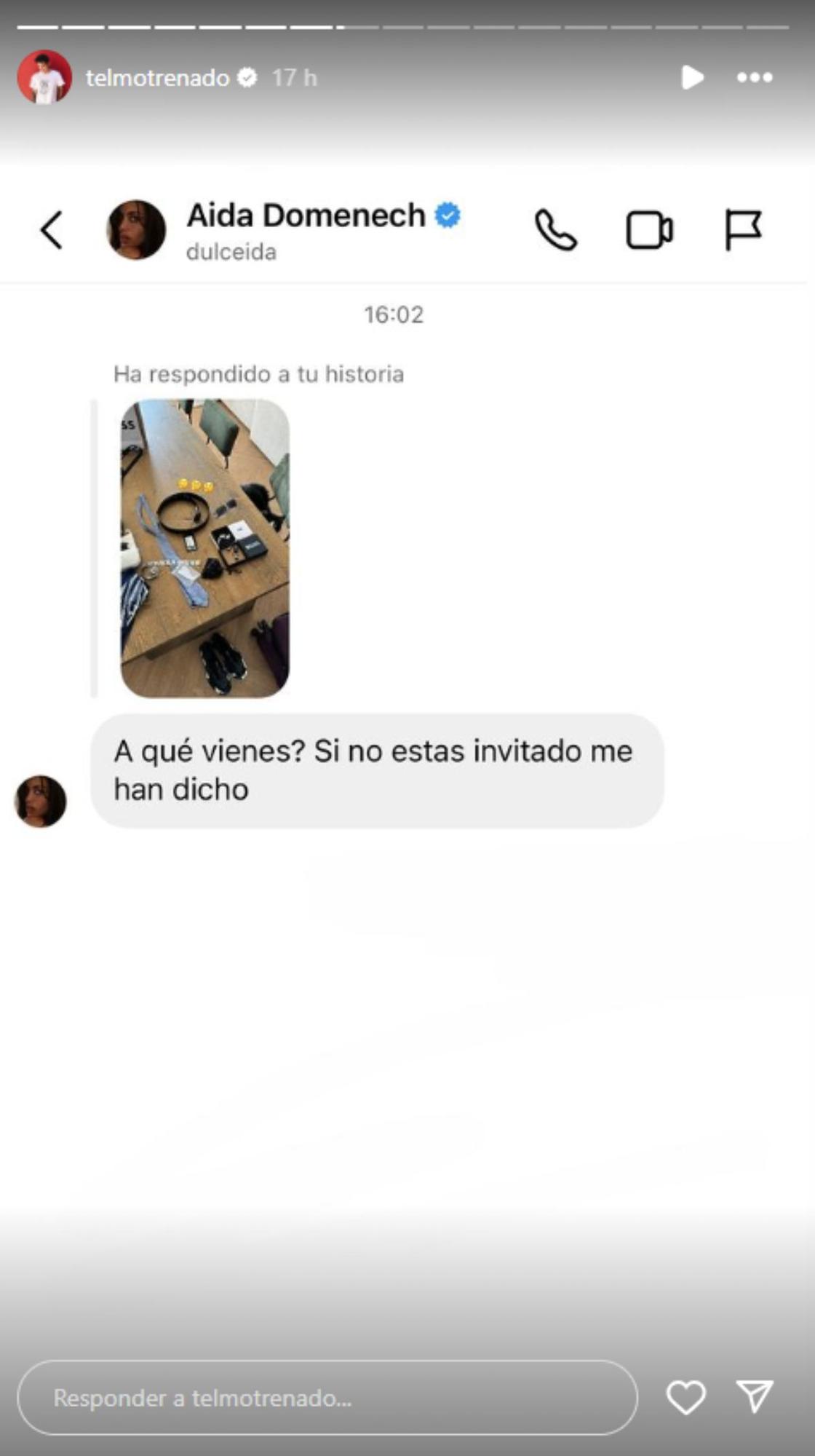 Dulceida y Telmo Trenado se mofan de la polémica de las Pombo