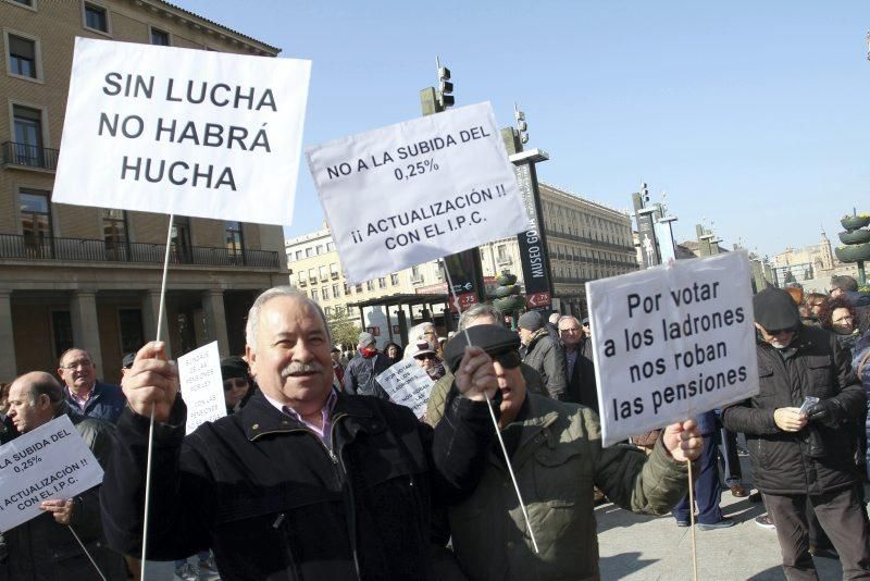 Protesta jubilados