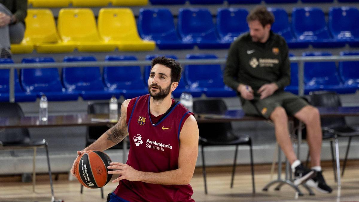 La presencia de Rubio en el juego exterior blaugrana restará minutos a algún otro jugador