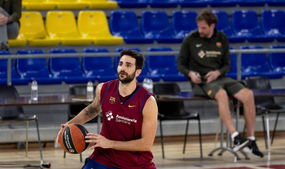 La presencia de Rubio en el juego exterior blaugrana restará minutos a algún otro jugador