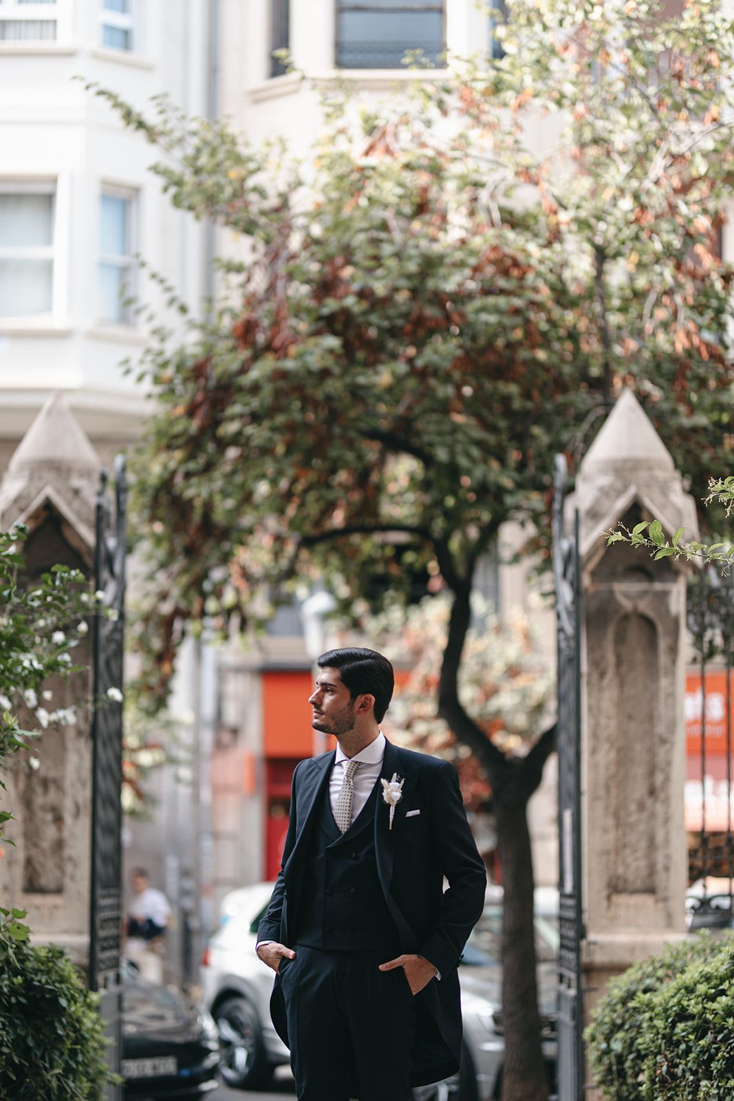 Boda de Carla Colprim, corte de honor 2022, y Franck Llorach