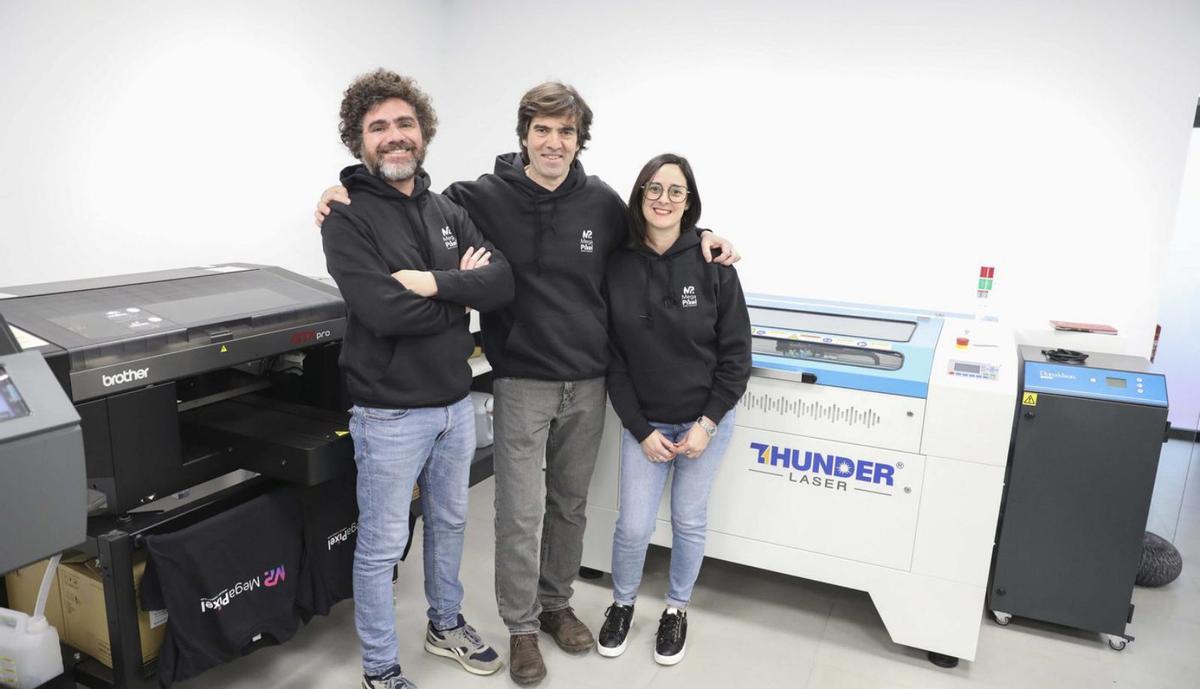 Una imprenta digital en el centro de la ciudad