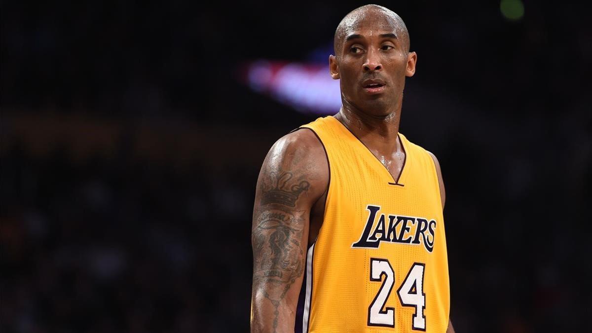 Kobe Bryant, en un partido con los Lakers.