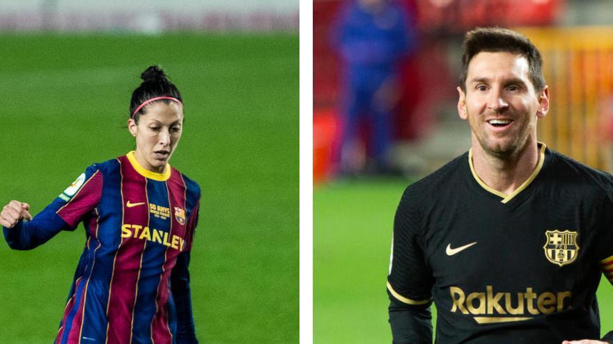 Jennifer Hermoso i Leo Messi