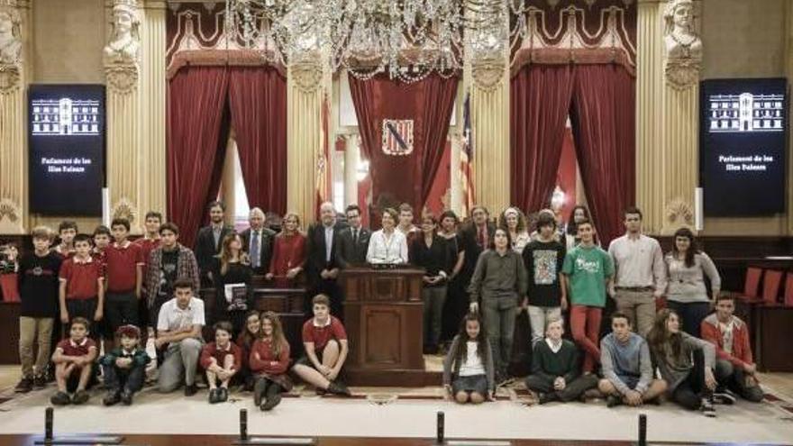 Sesión sobre dislexia en el Parlament