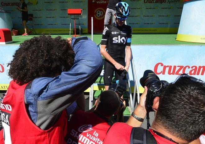 Las mejores imágenes de la Vuelta  Ciclista a España