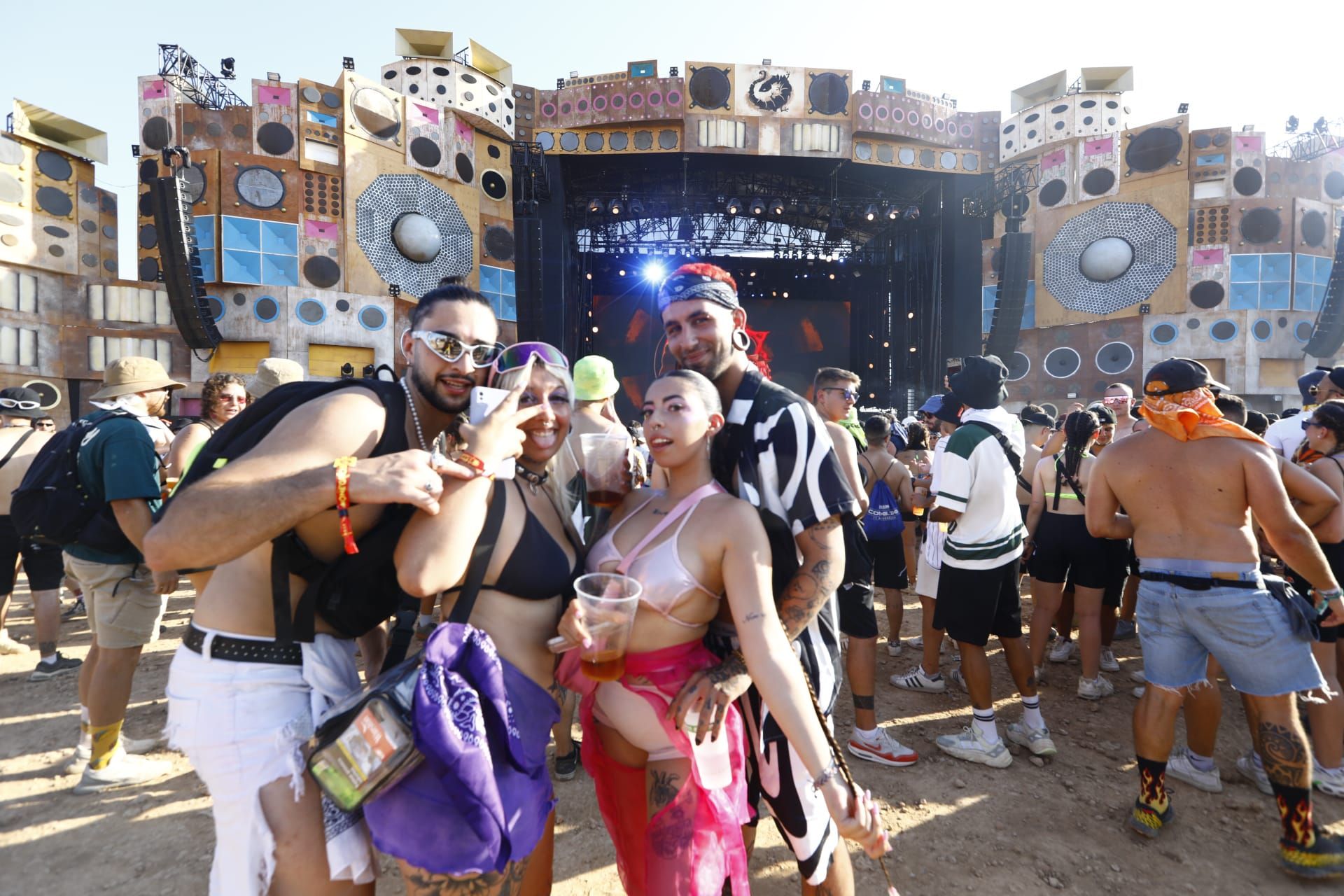 Las mejores imágenes del Monegros Desert Festival