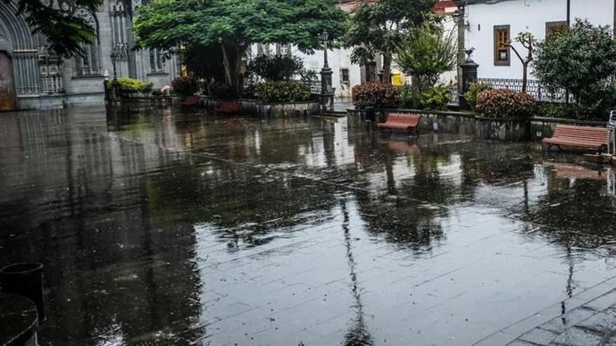 El nordeste Canarias acumula lluvias por encima de lo normal