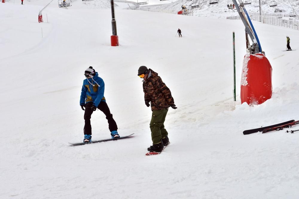 Reapertura de la temporada de esquí en Pajares