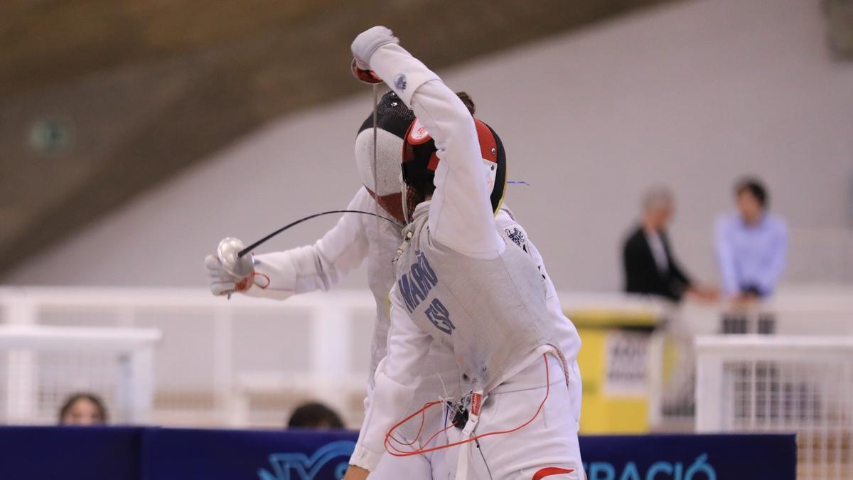 María Mariño, en una competición anterior.