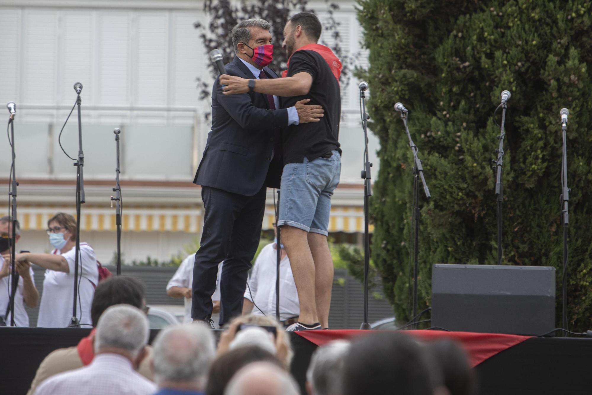 Bany de masses de Laporta a S'Agaró