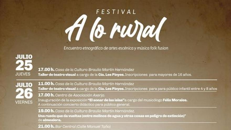 Festival A lo rural: Teatro documental Una rueda que da vueltas