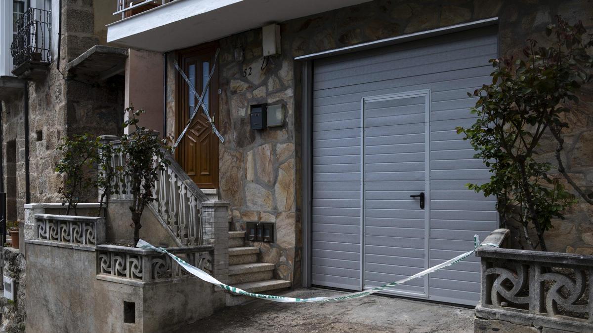 Vivienda de As Ermidas, en O Bolo, donde ocurrió el crimen machista.