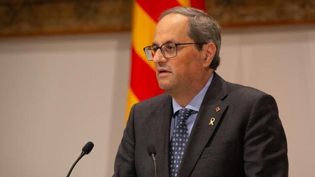Quim Torra, presidente de la Generalitat.