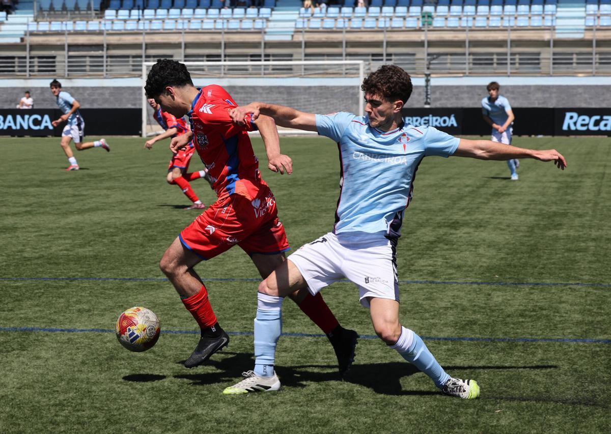 Vigo, A Madroa. Partido del Celta Juvenil y celebración Vigo, A Madroa. Partido del Celta Juvenil y celebración