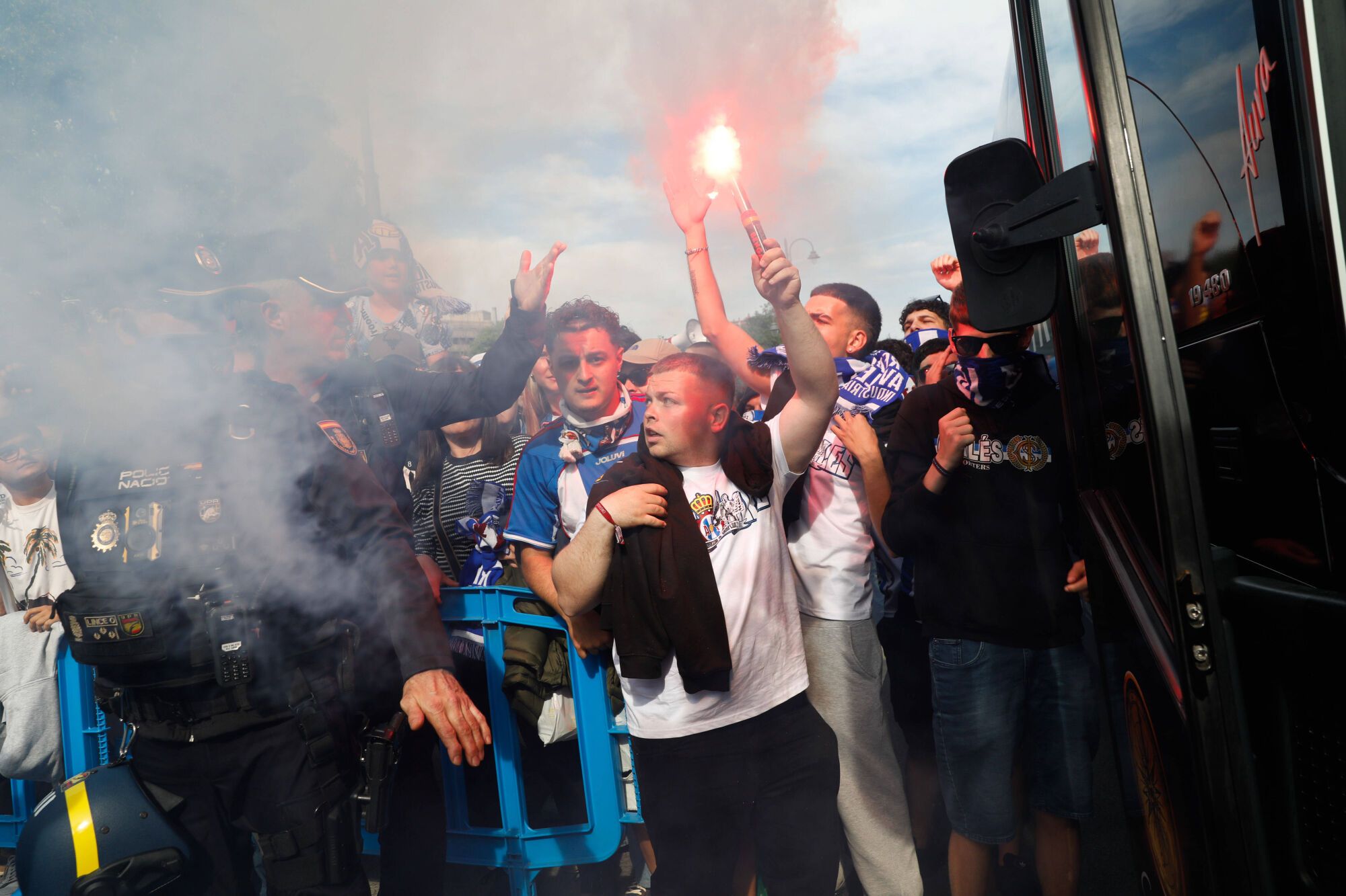 EN IMÁGENES: Ammbientazo en el play-off del Real Avilés contra el Antoniano