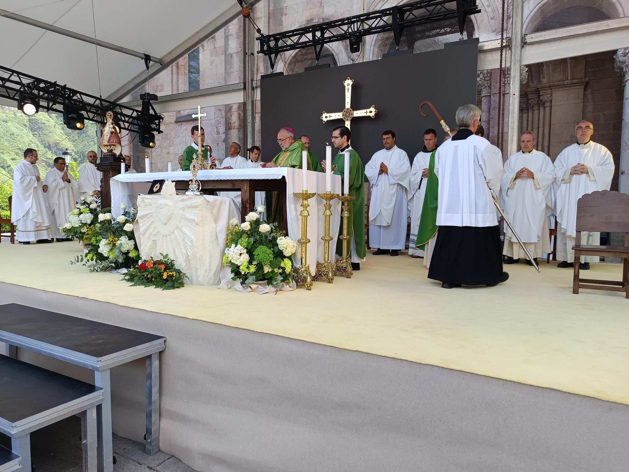 Jornada Eucarística Mariana en Covadonga