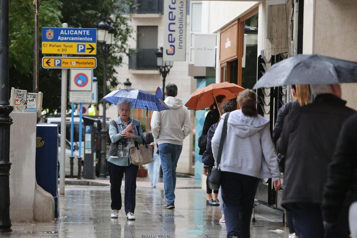 DANA en Alicante: La ciudad registra fuertes precipitaciones