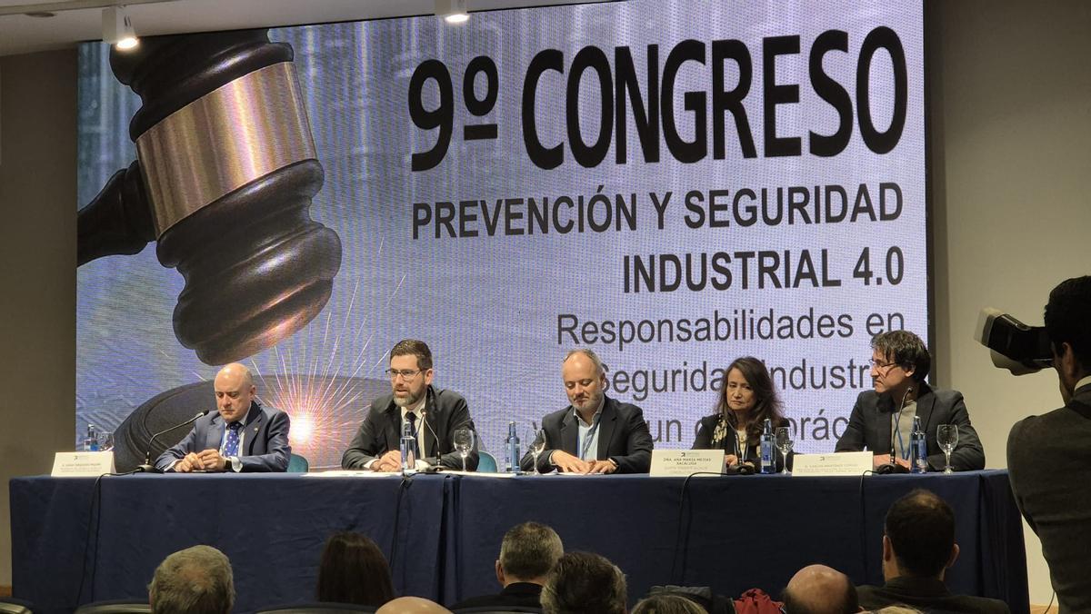 Fotografía do 9º "Congreso Prevención y Seguridad Industrial 4.0".