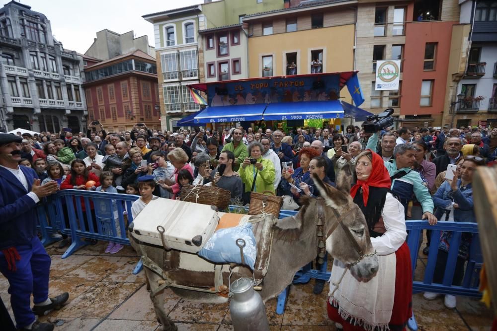 Pregón y chupinazo de las fiestas de San Mateo de Oviedo