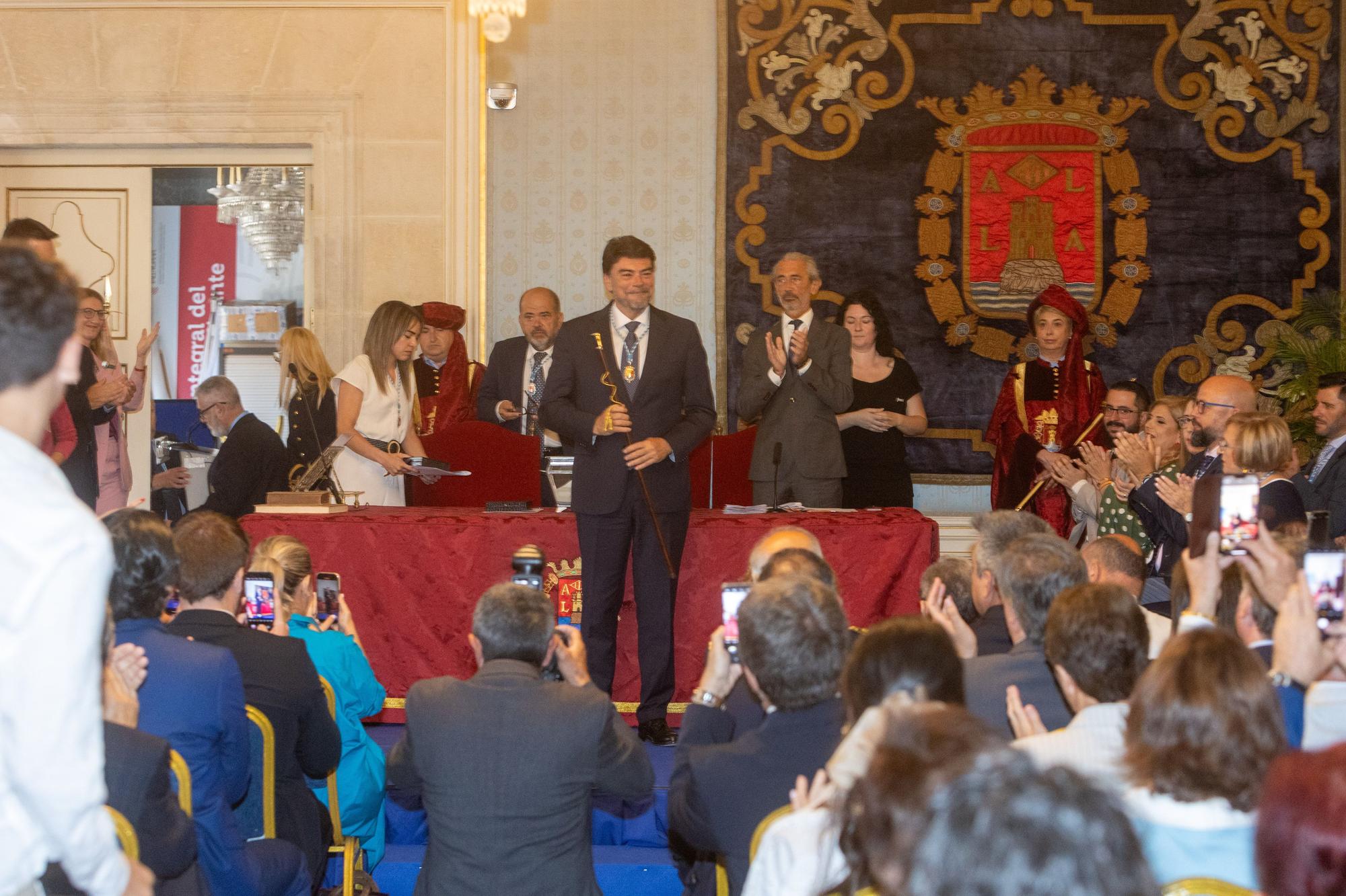 Constitución de la nueva Corporación municipal en el Ayuntamiento de Alicante