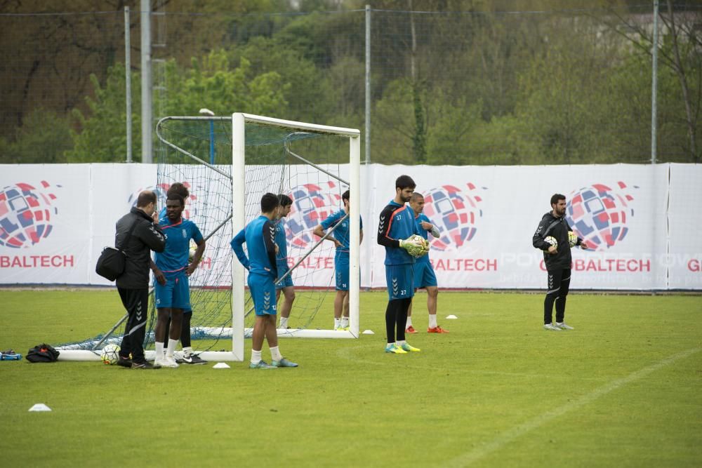 Entrenamiento del Real Oviedo