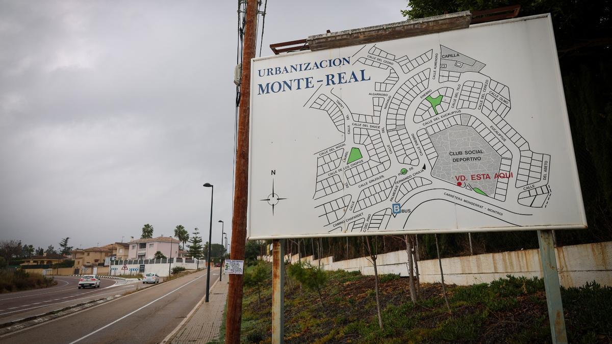 Urbanización Monte Real en Torrent, donde ya tienen agua potable desde la red municipal.