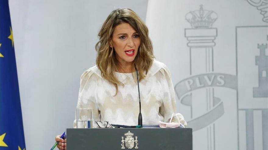 Yolanda Díaz asegura que &quot;habrá presupuestos&quot; negociados con &quot;los socios de la investidura&quot;