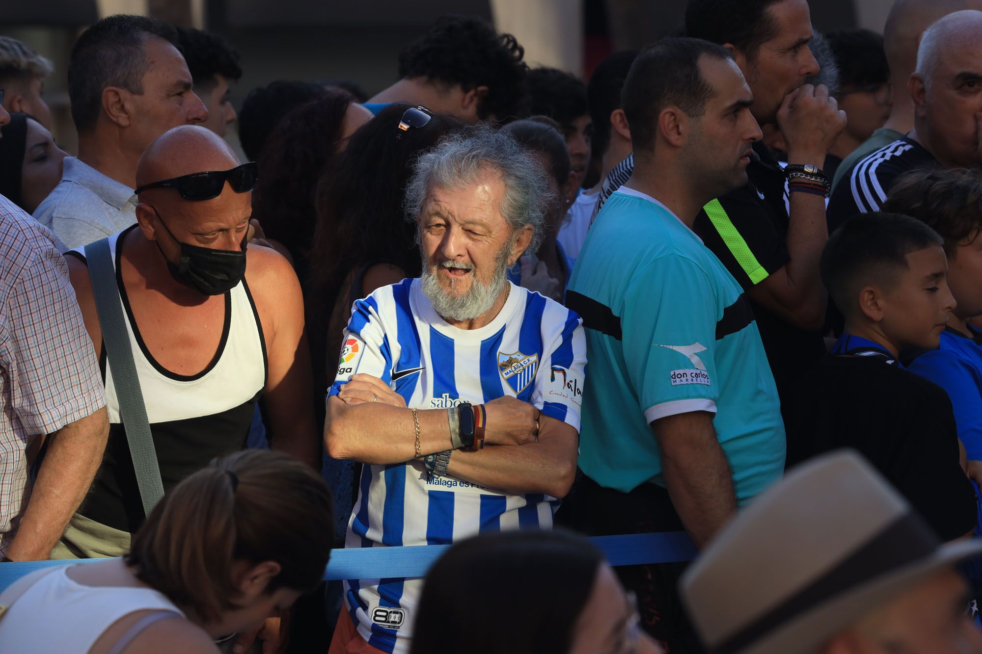 La presentación de las camisetas del Málaga CF 22/23, en imágenes