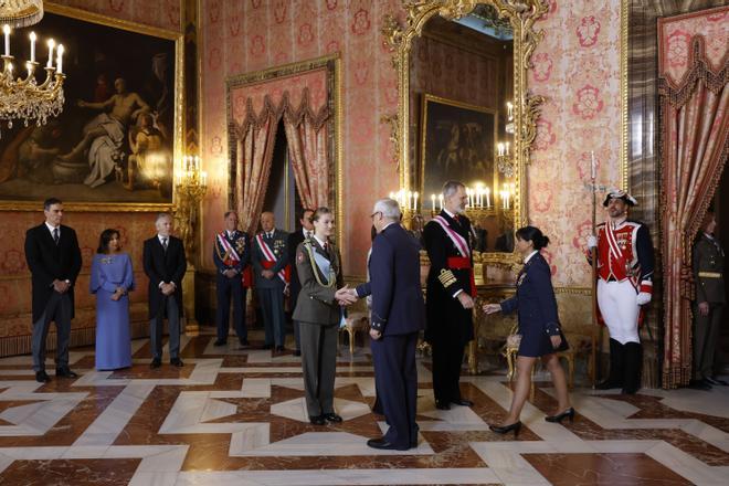 Pascua Militar en el Palacio Real en Madrid