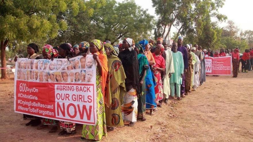 Boko Haram difunde un vídeo como &quot;prueba de vida&quot; de las niñas secuestradas en Chibok