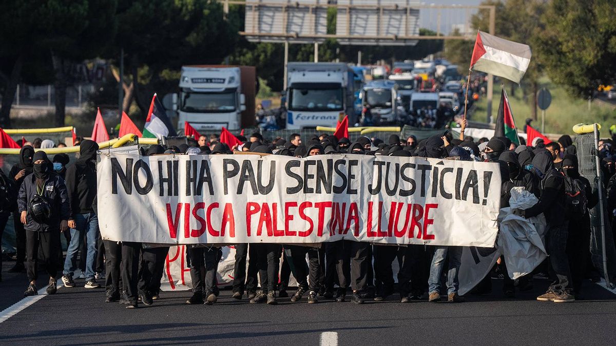 La huelga por Palestina complica las carreteras pero tiene un bajo impacto en las empresas