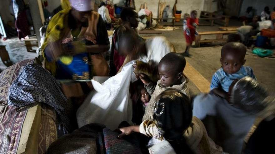 Campo de refugiados en Congo. // FdV