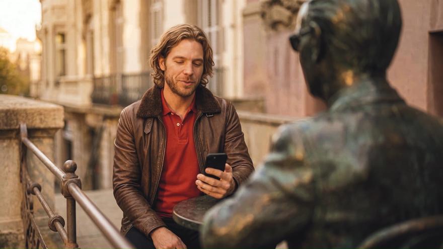 La presentació del projecte amb Ignasi de guia