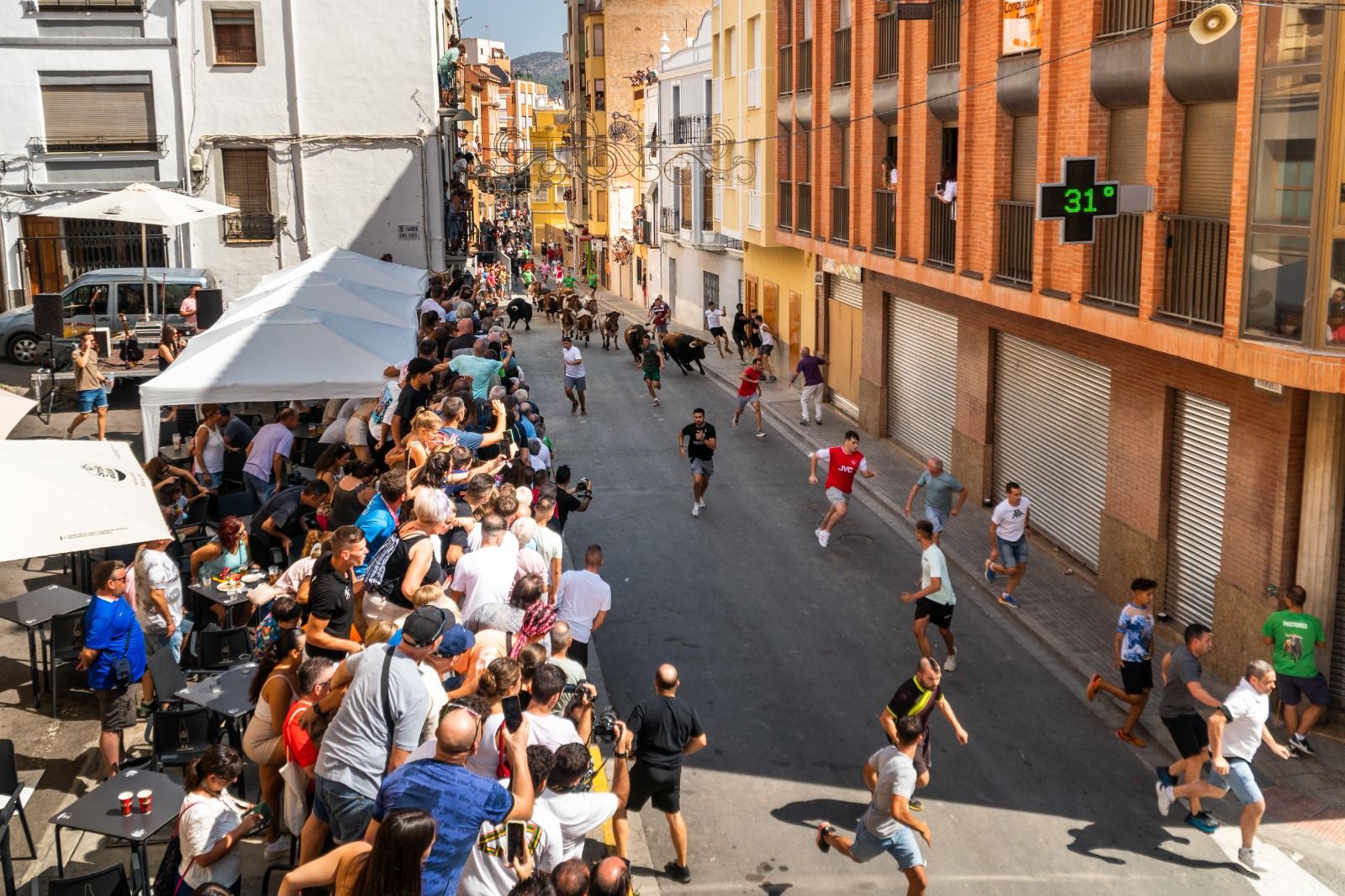 Primer encierro de las fiestas del Cristo de l'Alcora