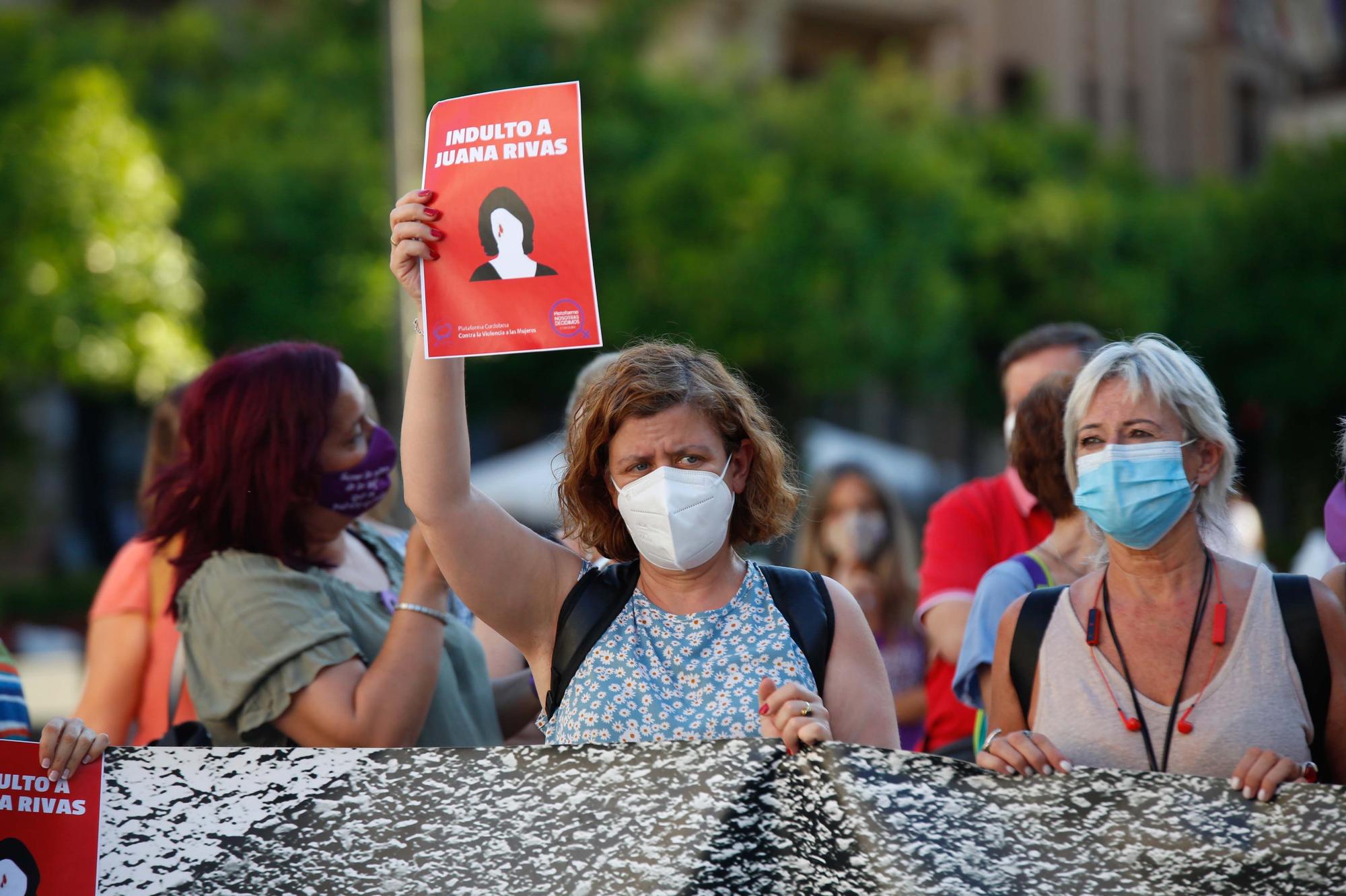 Concentración en Las Tendillas en apoyo a Juana Rivas