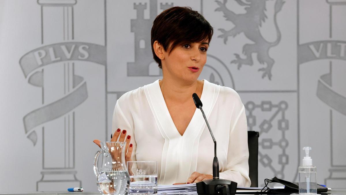 La ministra Isabel Rodríguez.