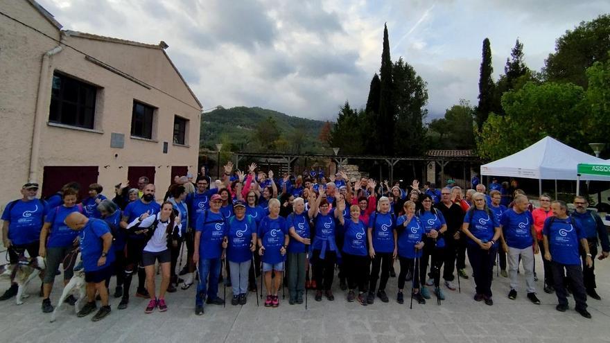 Unes cent cinquanta persones participen en la 3a Cursa i Caminada Contra el Càncer de Castellbell