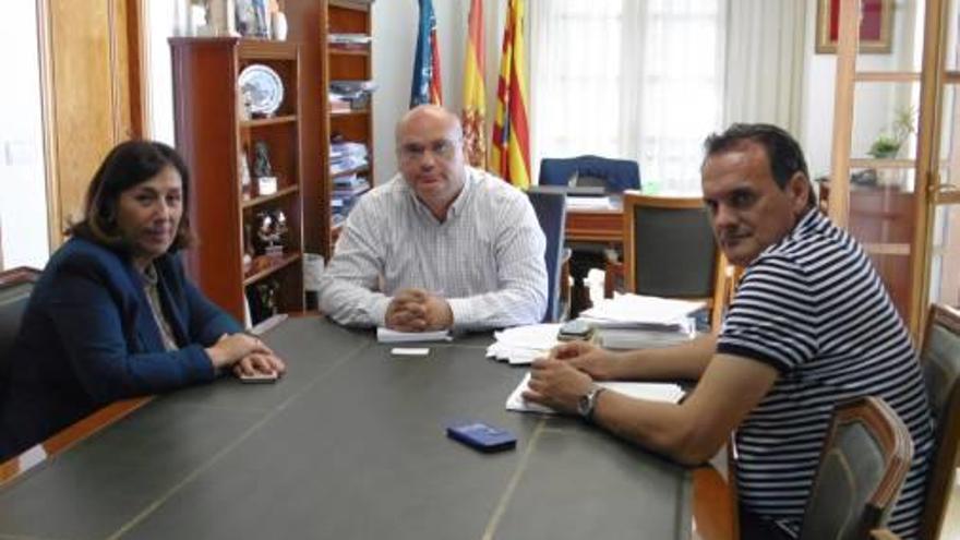 La reunión mantenida entre FGV y el Ayuntamiento.