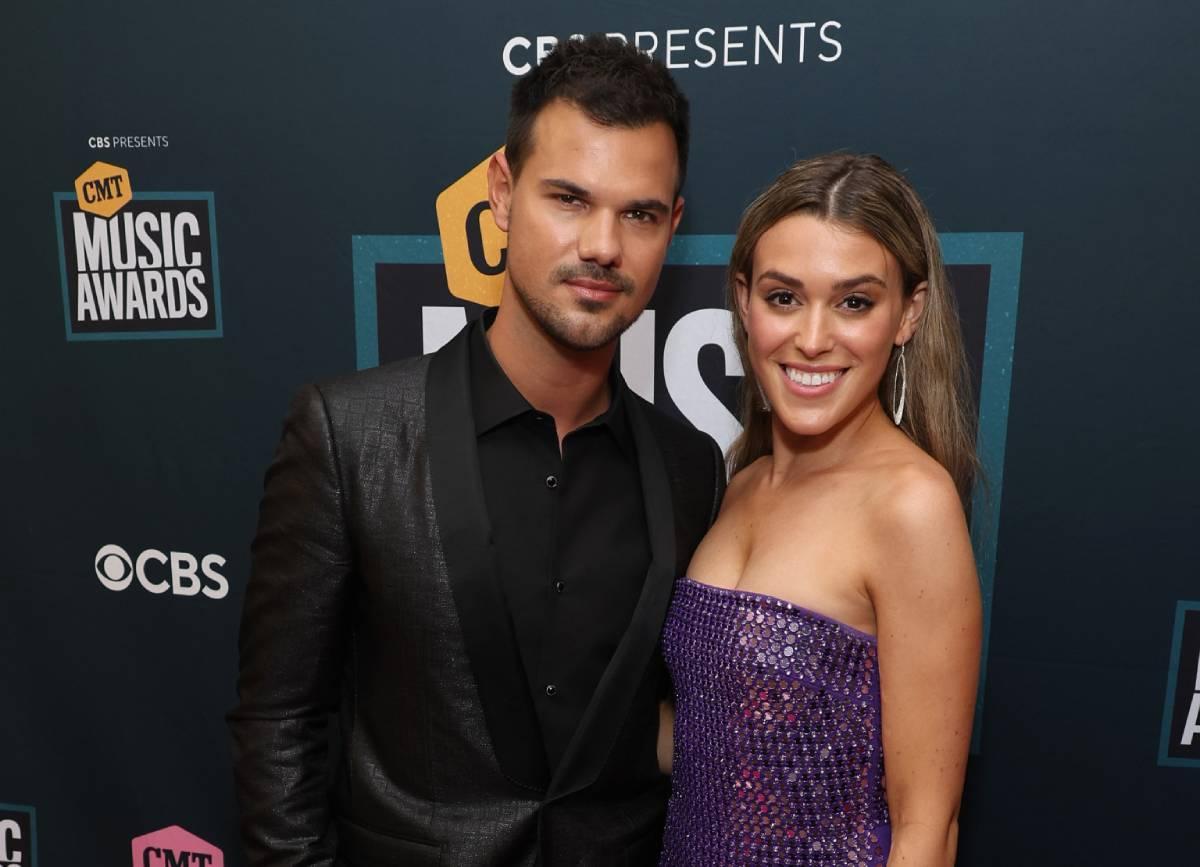 Taylor Lautner y su esposa Tay