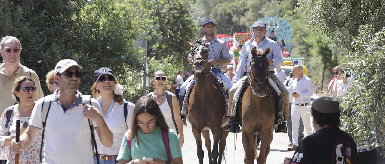 Romería al santuario de Virgen de Linares de Córdoba