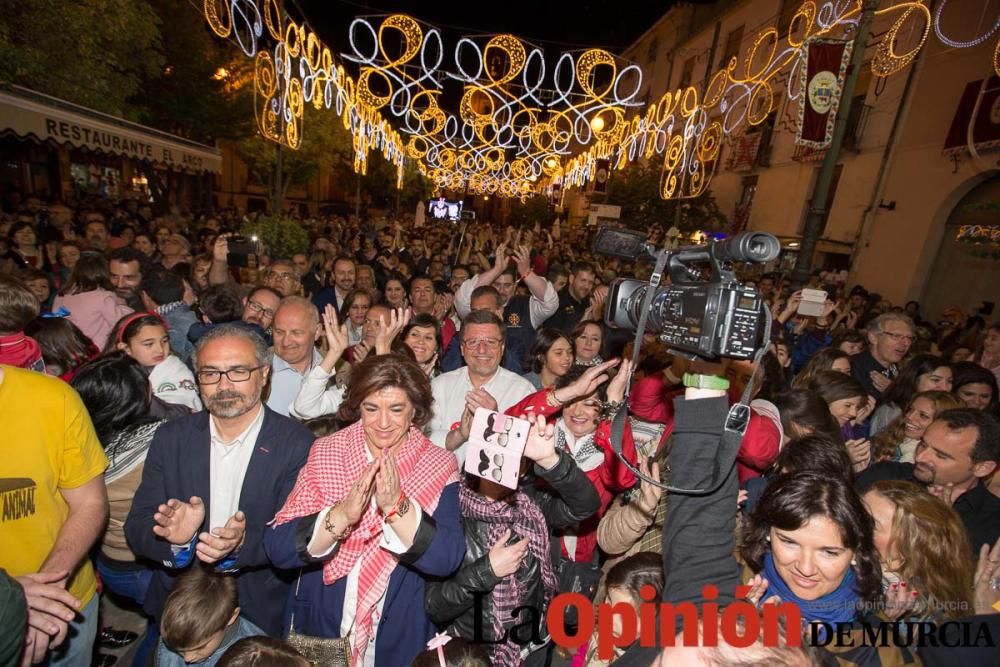 Entrada de bandas en Caravaca