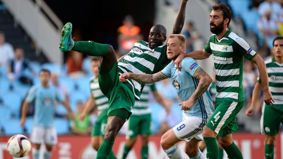 El Panathinaikos se midió la pasada temporada al Celta en la Europa League