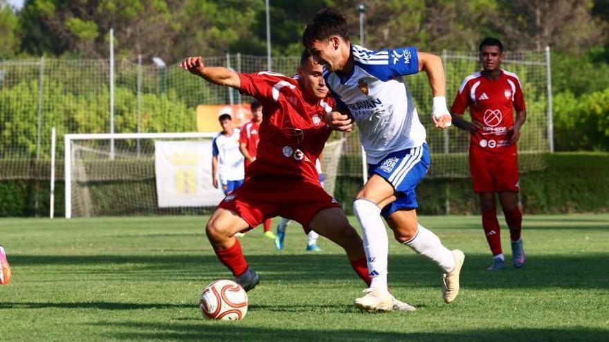 El Barbastro de Iván Martínez y Luis Carbonell, nueva prueba en la pretemporada del Real Zaragoza