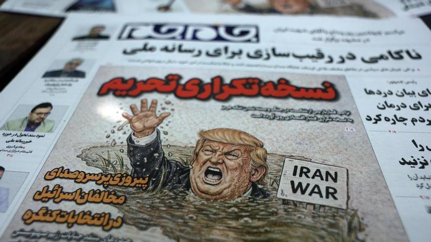 Irán advierte de que considerará enemigo a los países que se unan a la guerra económica de EEUU