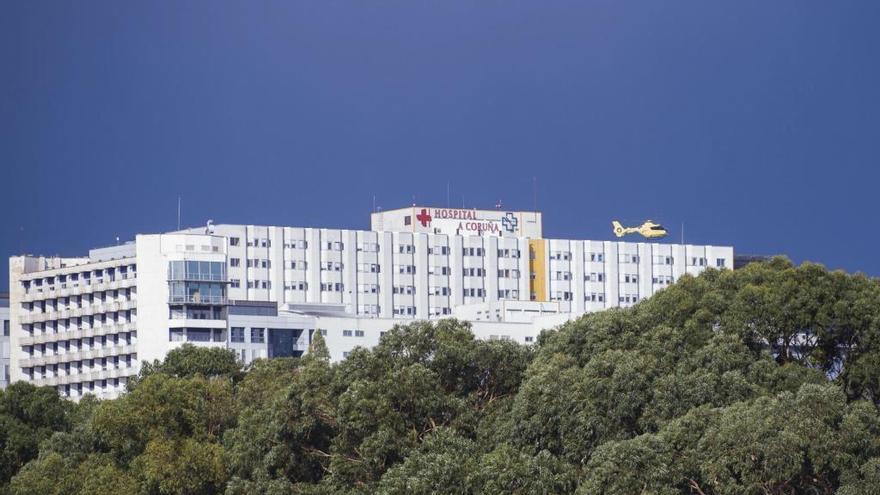 Vista del Hospital de A Coruña.